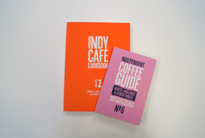 Indy Cafe Cookbook and Independent Coffee Guide bundle