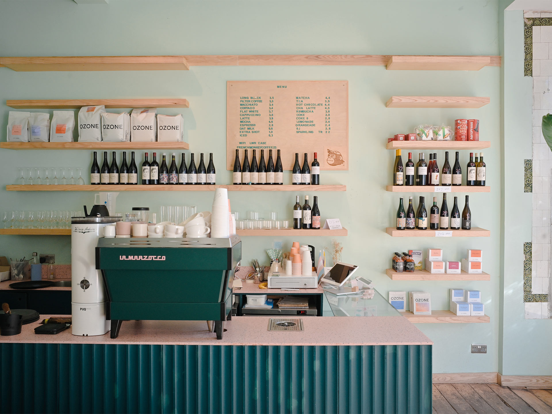 French Monkey cafe in Glasgow