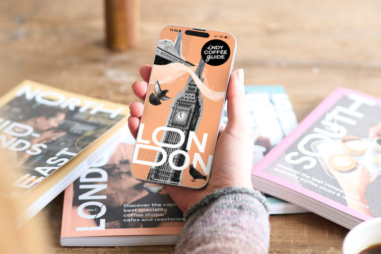 Indy Coffee Guide London app