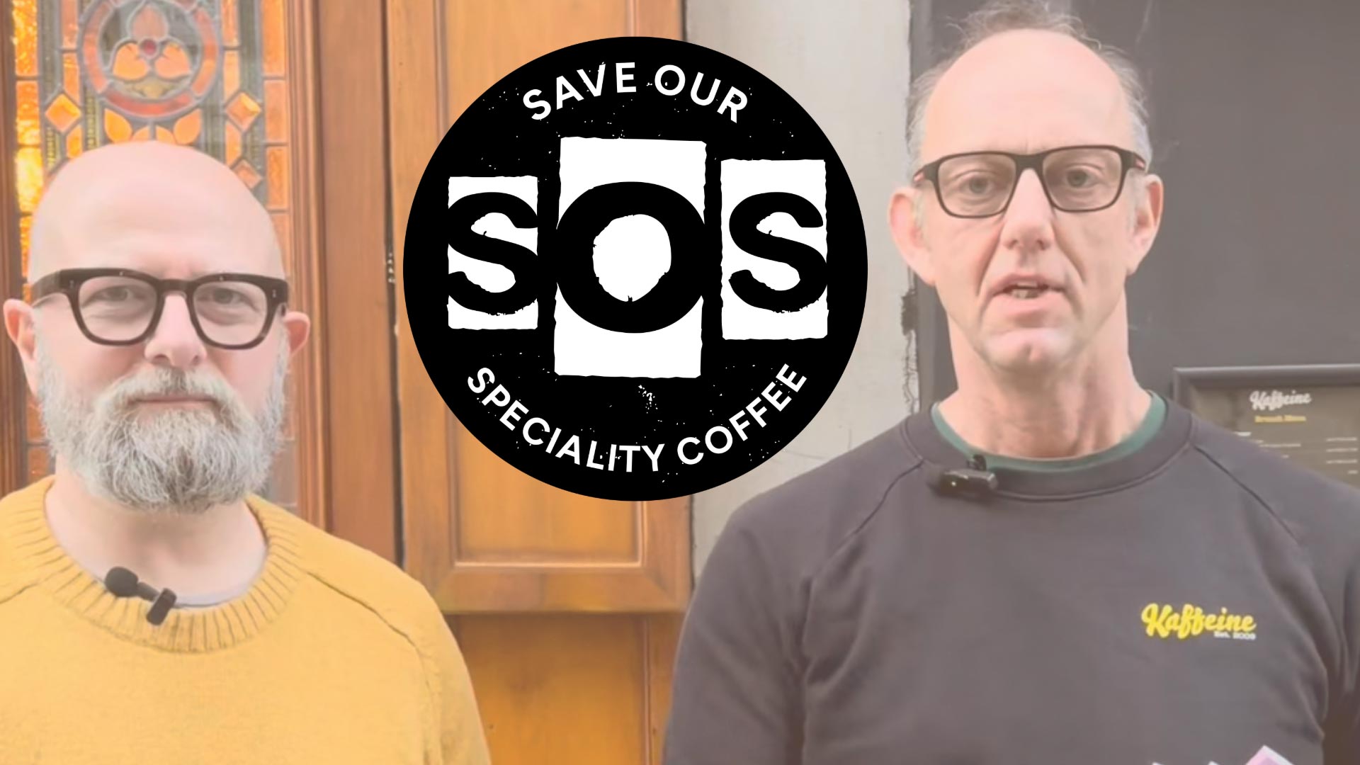 SOS Save our speciality coffee campaign